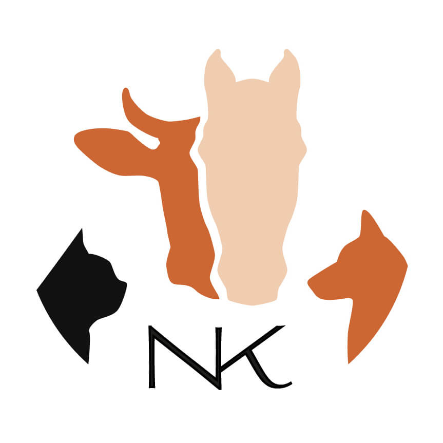 Logo de Natacha Kozak, ostéopathe animalier